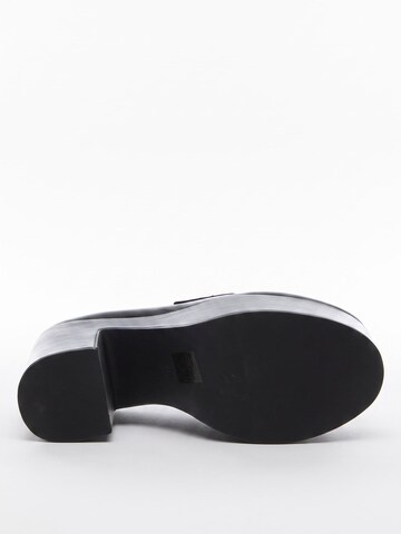 Jeffrey Campbell Slipper 'Waave' i sort
