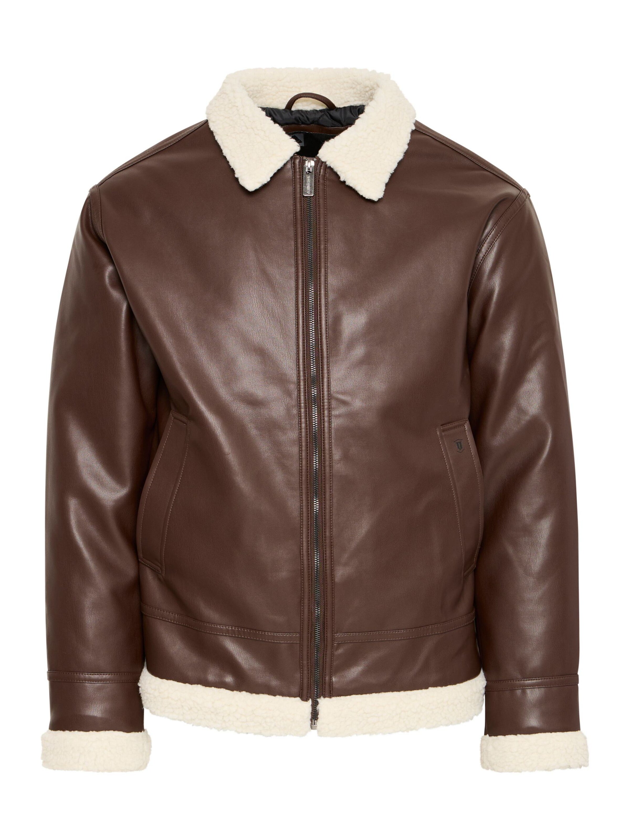 INDICODE JEANS Jacke 'Sulto' in Braun: Vorderseite