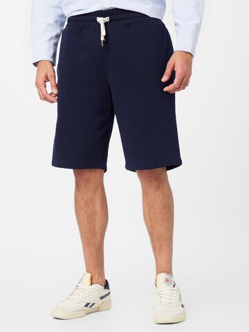 GUESS Regular Pants 'CLOVIS' in Blue: front