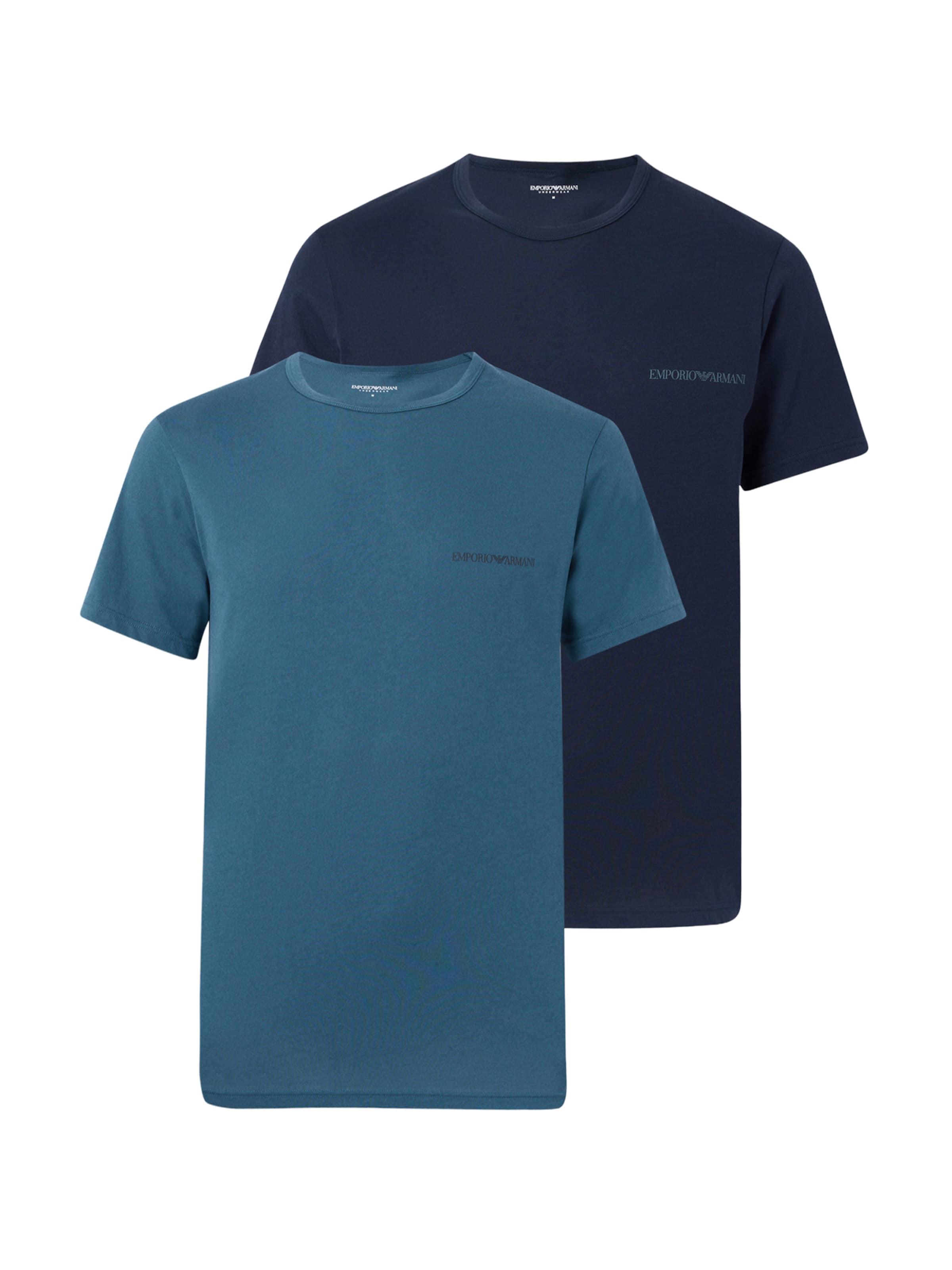 Emporio Armani Majica | modra barva: sprednja stran