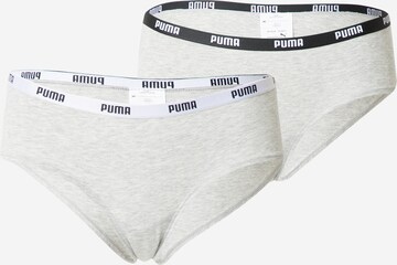 Slip PUMA en gris : devant