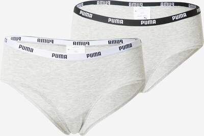 PUMA Panty in graumeliert / schwarz / weiß, Produktansicht