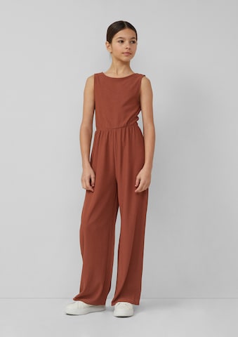 Ensemble s.Oliver en marron : devant