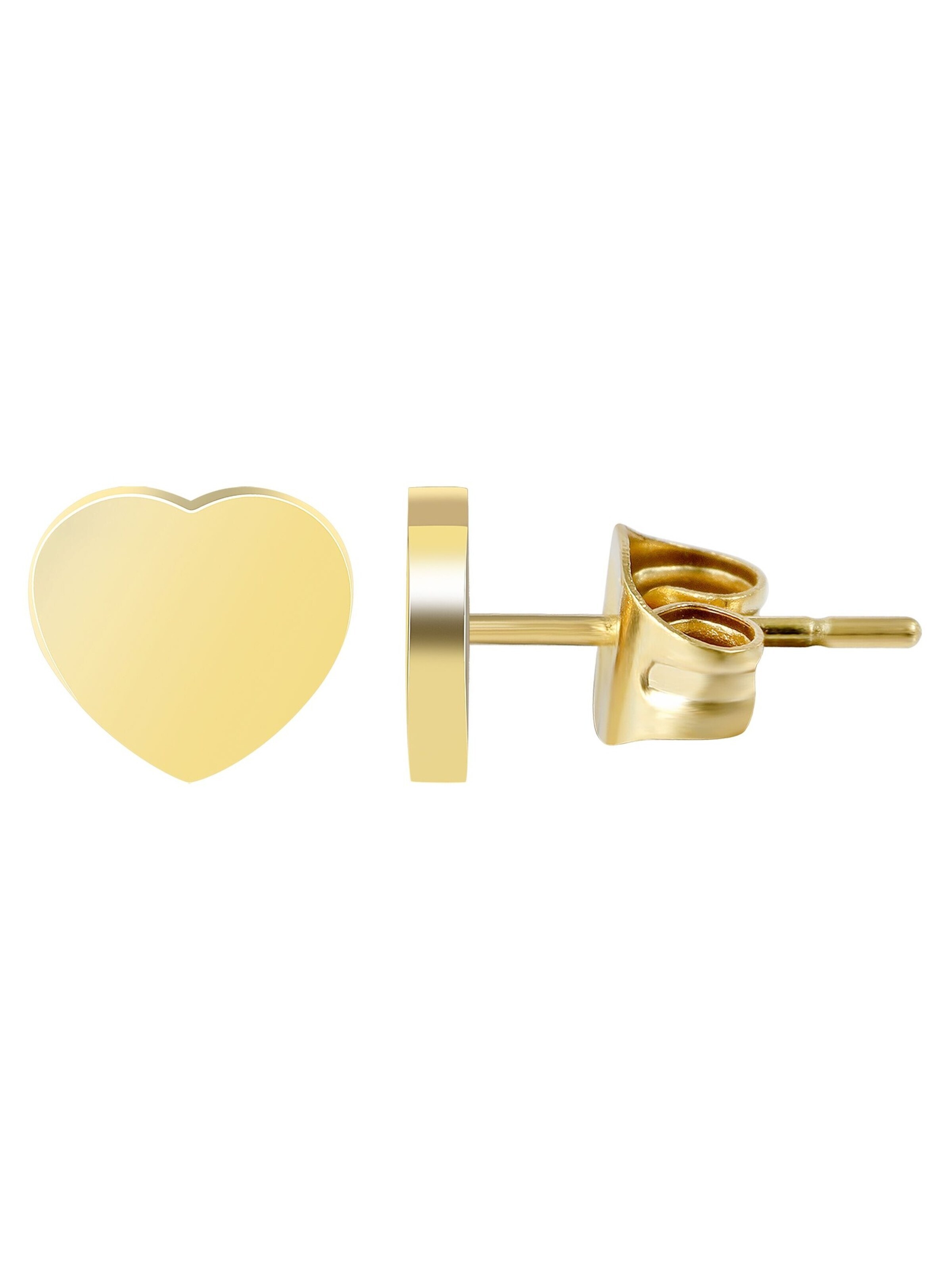 Akzent Earrings 'Nessi, hautverträglich' in Gold