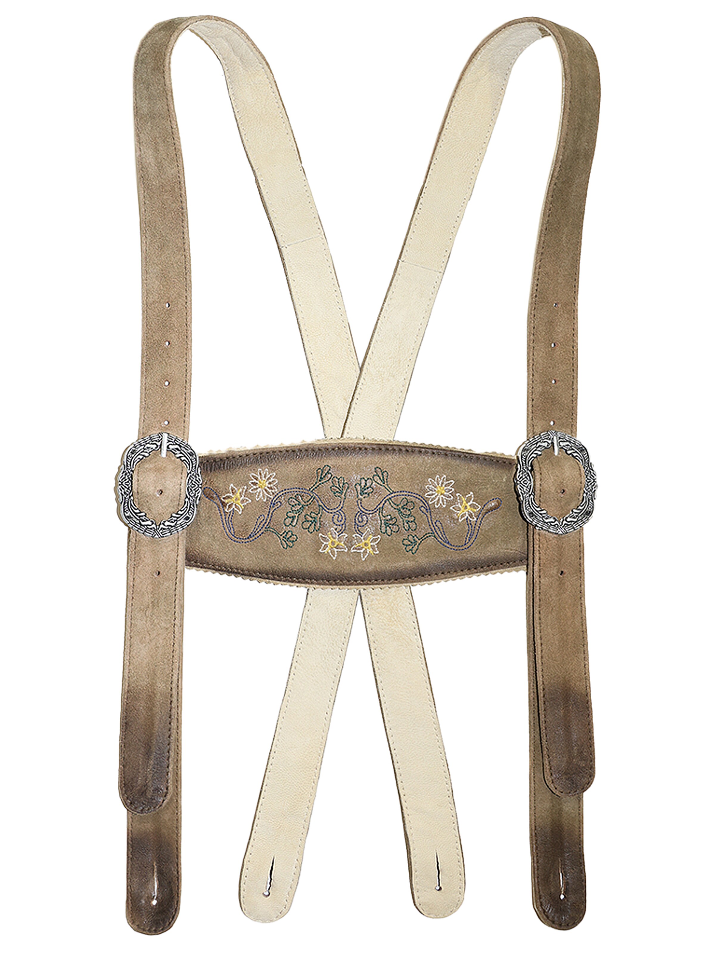 Rißberg Bretelles de pantalon en sable, Vue avec produit