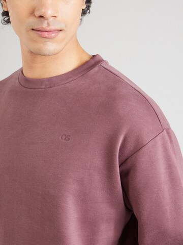 QS - Sweatshirt em roxo