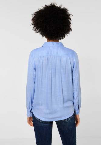 STREET ONE Bluse in Blau