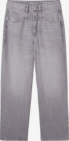 Wide Leg Jean TOM TAILOR en gris : devant