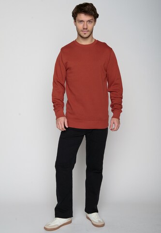 GREENBOMB Sweatshirt 'Wild Basic' in Rood
