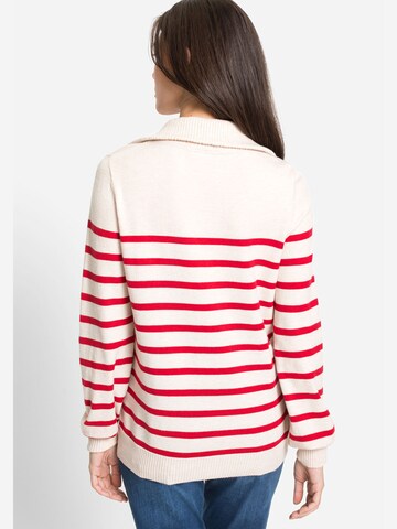 Olsen Pullover in Rot