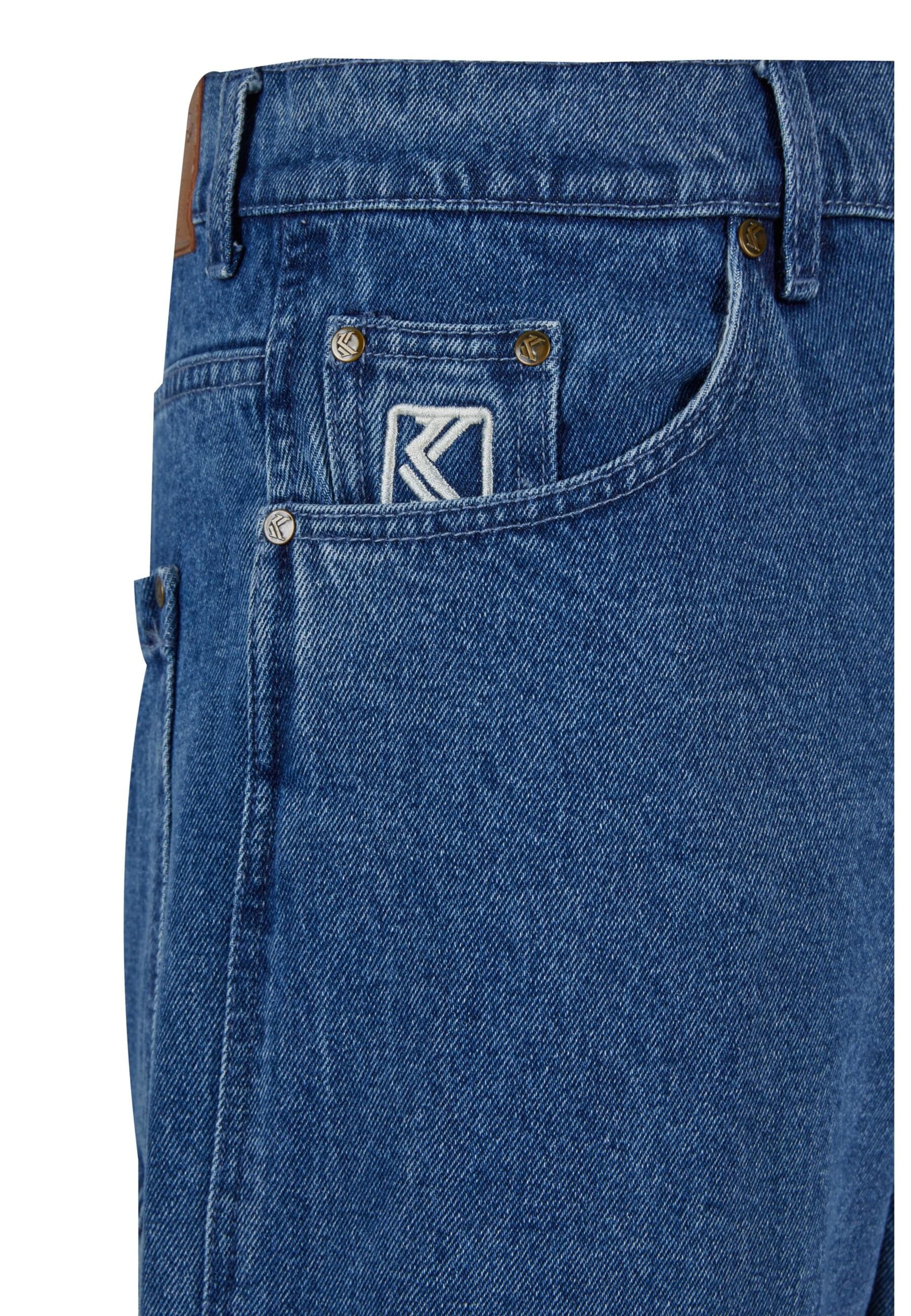 Karl Kani Loosefit Jeans in Blauw