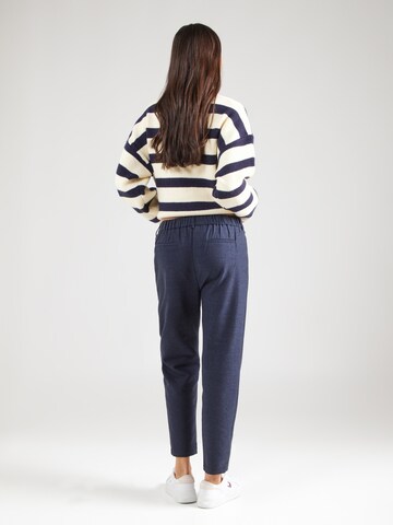 Molly BRACKEN Regular Pleat-Front Pants in Blue