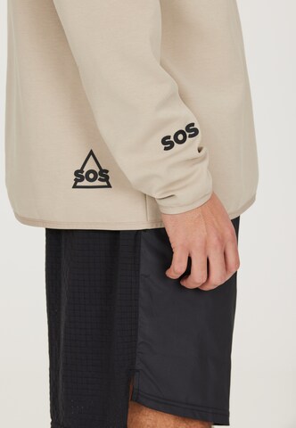SOS Sportsweatshirt 'Vail' in Beige