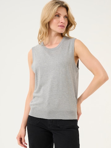 Pull-over 'Lizza' Kaffe en gris : devant