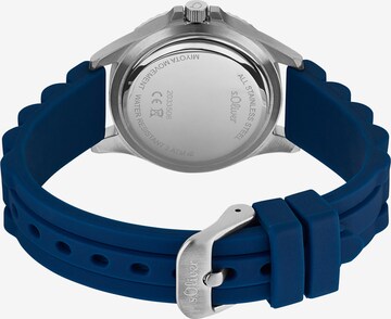 s.Oliver Analog Watch in Blue