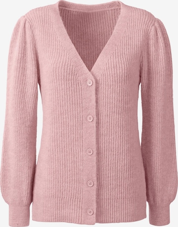 Linea Tesini by heine Knit Cardigan in Pink: front