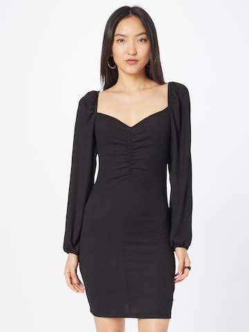 Gina Tricot - Vestido 'Wanna' em preto: frente