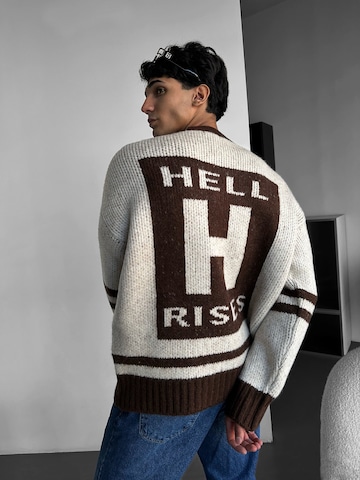 Kleidermafia Pullover 'Letter'‌‌‌‌‌‌‌‌‌‌ in Beige