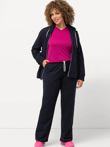 Ulla Popken Bootcut Bukser i blå