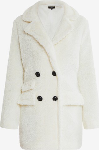 faina Wintermantel in Wit: voorkant