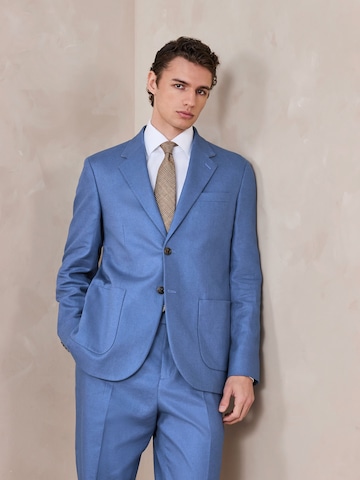 Next Comfort Fit Sakko in Blau: Vorderseite