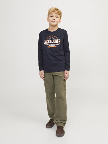 Wide leg Pantaloni 'Kane Barkley' di Jack & Jones Junior in verde