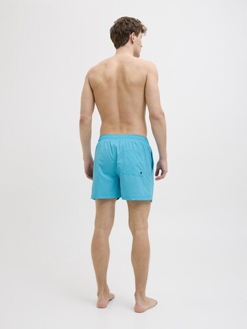JACK & JONES Zwemshorts 'JPSTMaui' in Blauw