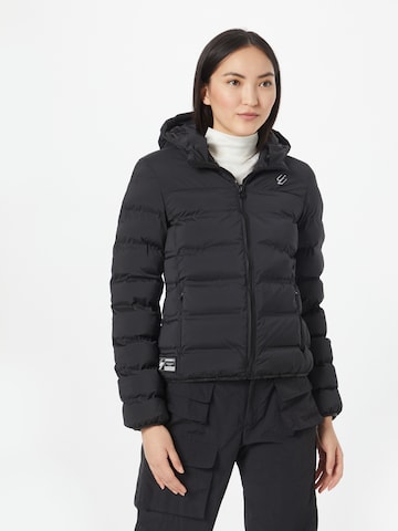 Superdry Winter Jacket in Black: front