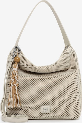 Poche ventrale 'Gitty' Suri Frey en beige : devant