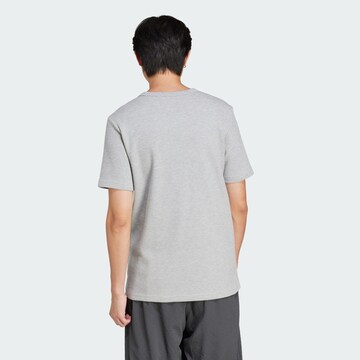 ADIDAS ORIGINALS Shirt 'Trefoil Essentials' in Grey
