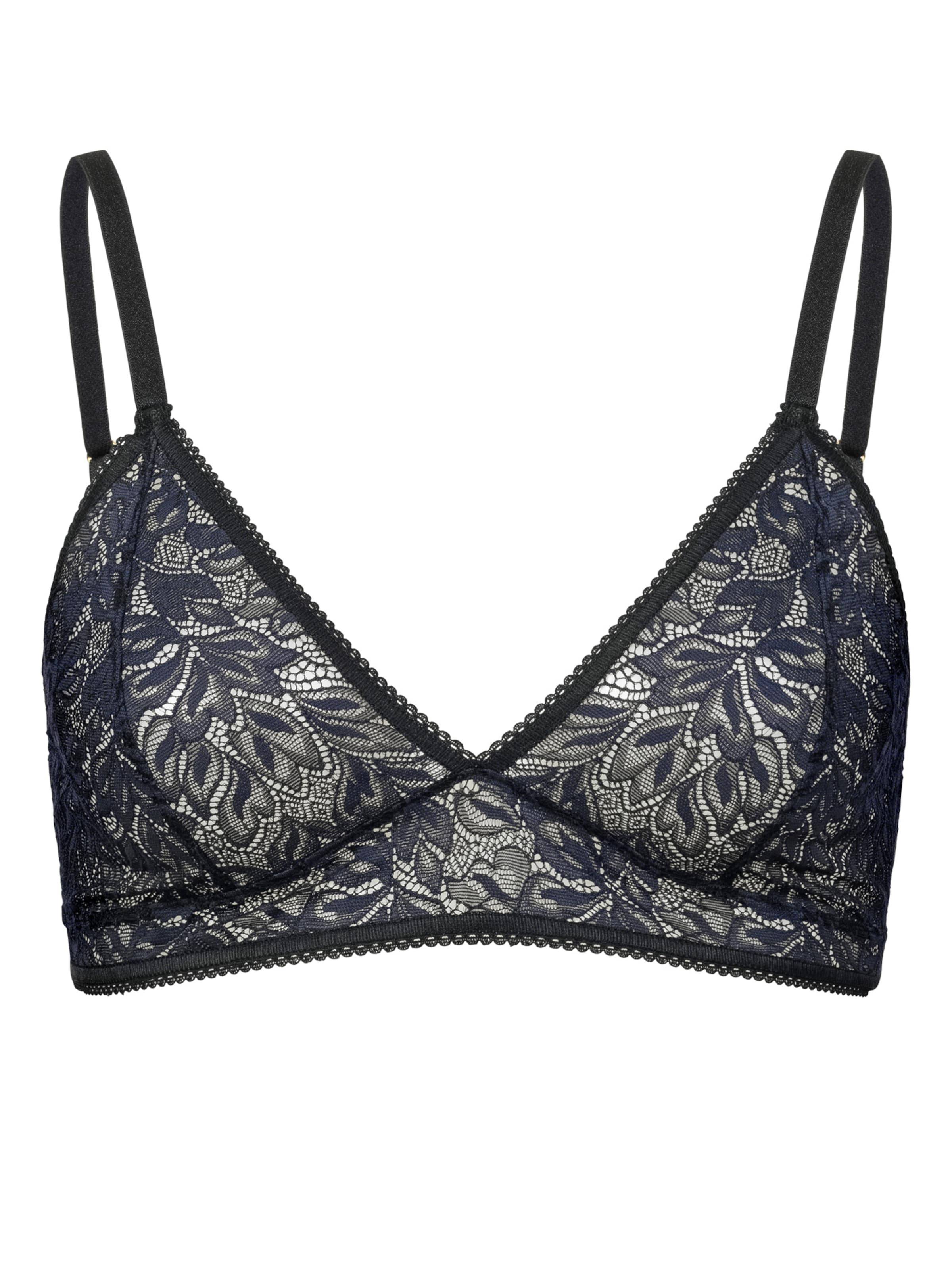 Erlich Textil - Soutien Bustier Soutien em preto: frente