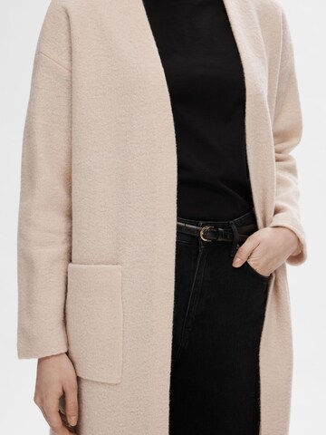 Cardigan SELECTED FEMME en beige