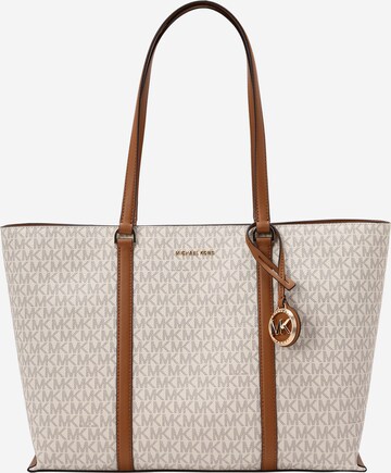 MICHAEL Michael Kors Shopper 'TEMPLE' in Beige: voorkant