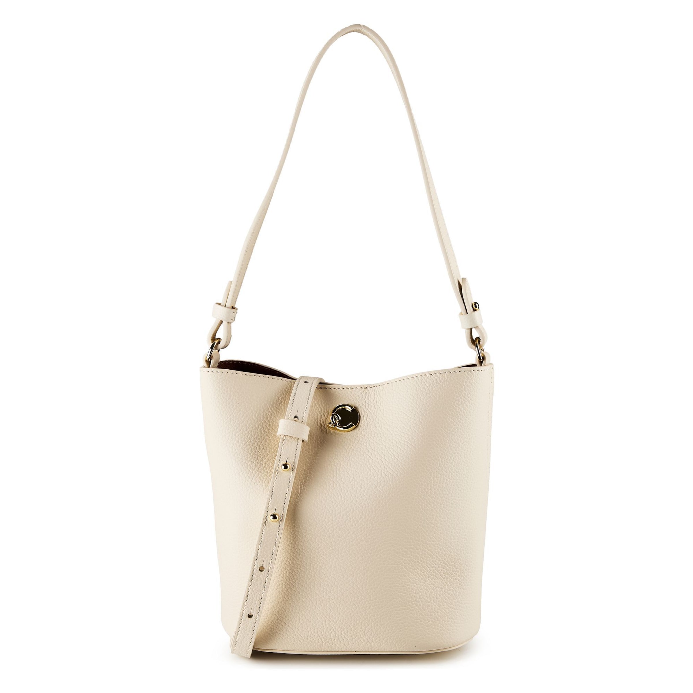 Sac bandoulière 'Nikla' Coccinelle en beige : devant