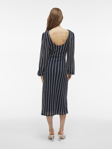 Robes en maille VILA en bleu