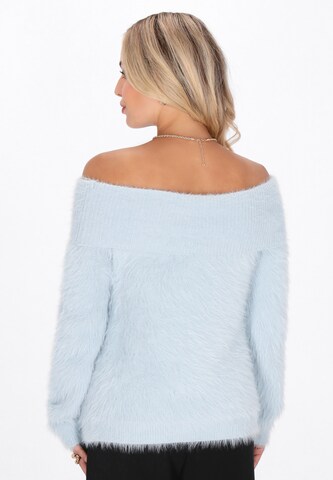 Pull-over faina en bleu