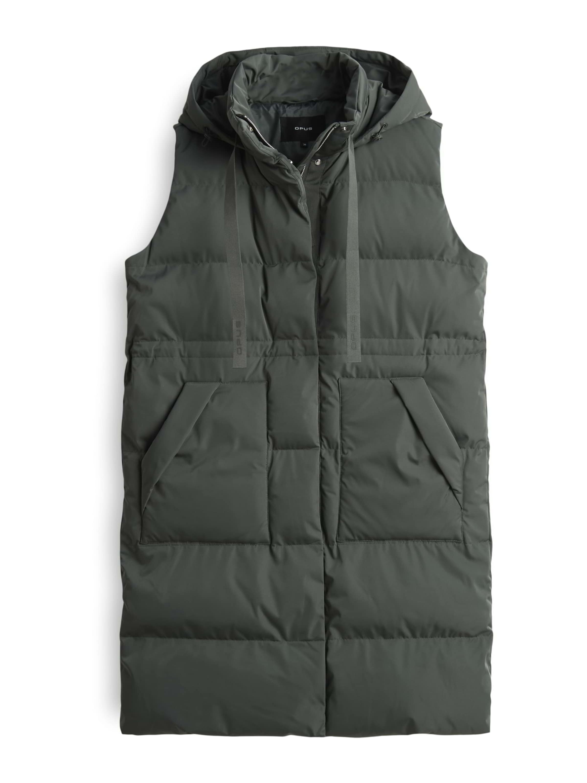 OPUS Väst 'Walma' i grön: framsida