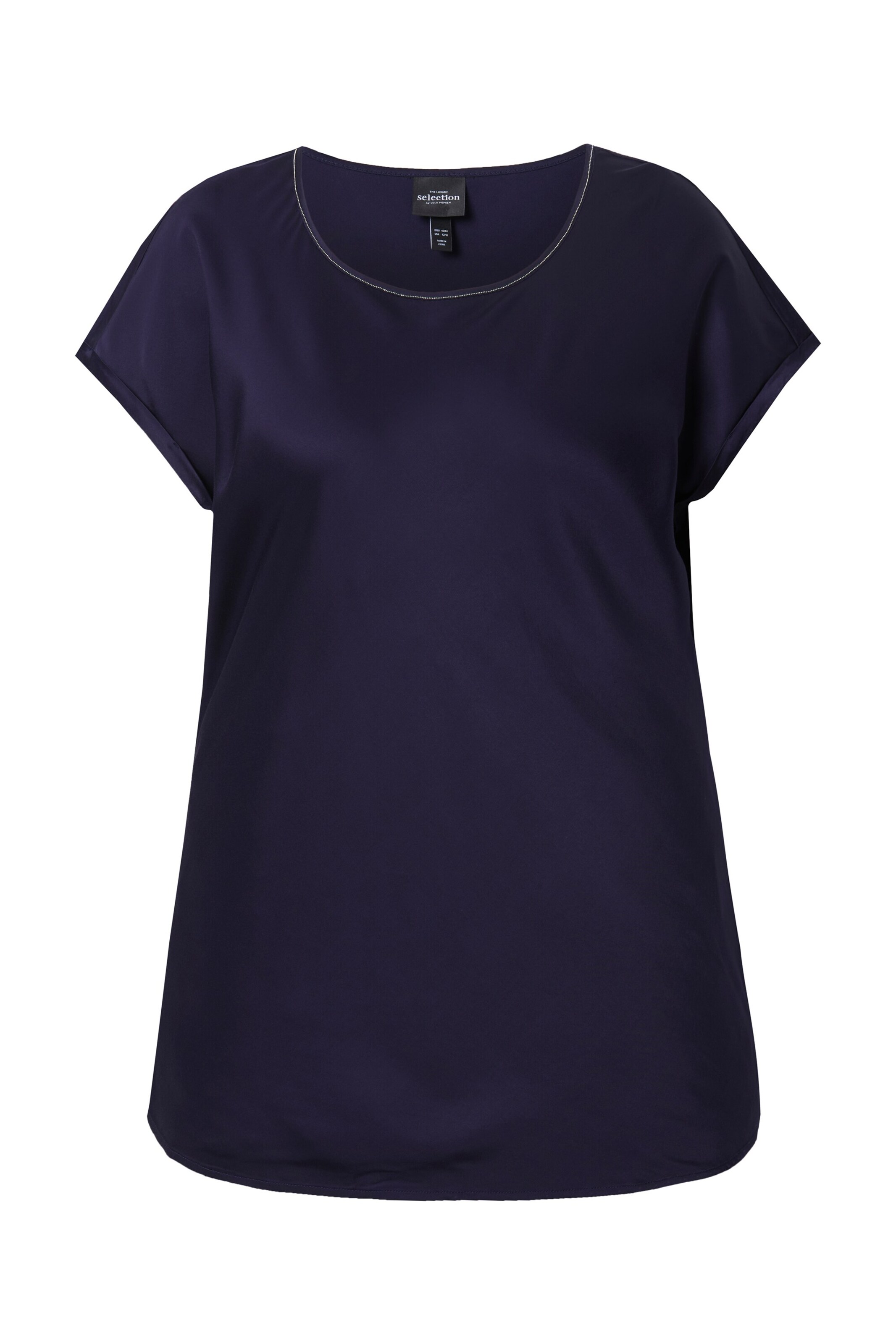 Ulla Popken Blouse in Blue: front