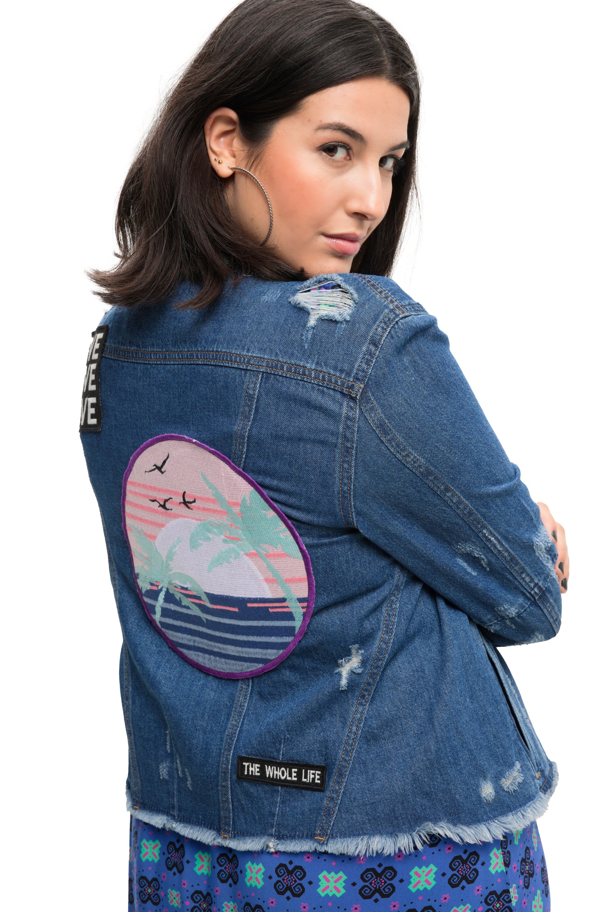 Studio Untold Tussenjas in Blauw