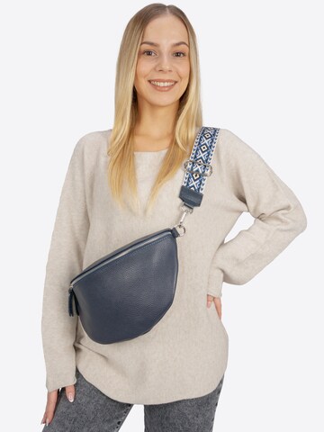 Seasons of April Schoudertas in Blauw: voorkant