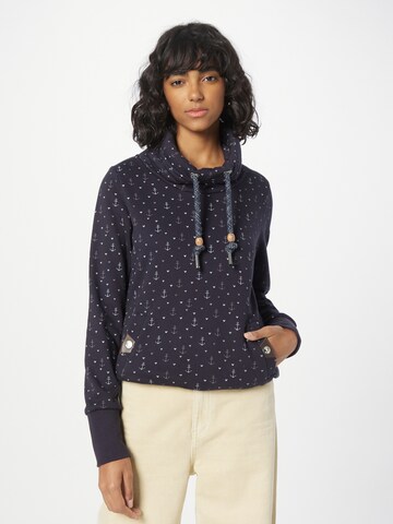 Ragwear Sweatshirt 'Marina' in Blue: front