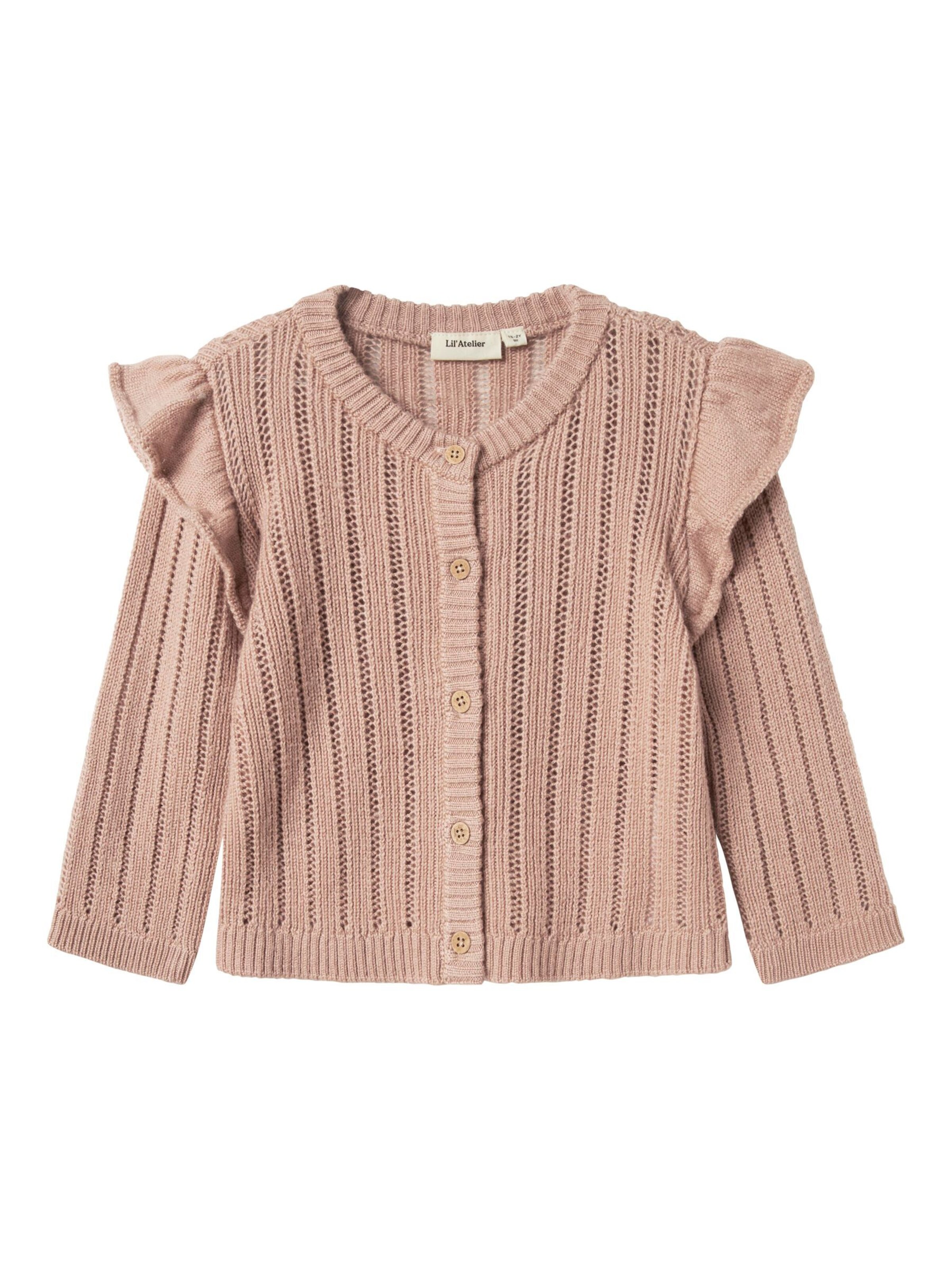 NAME IT Cardigan i brun: forside