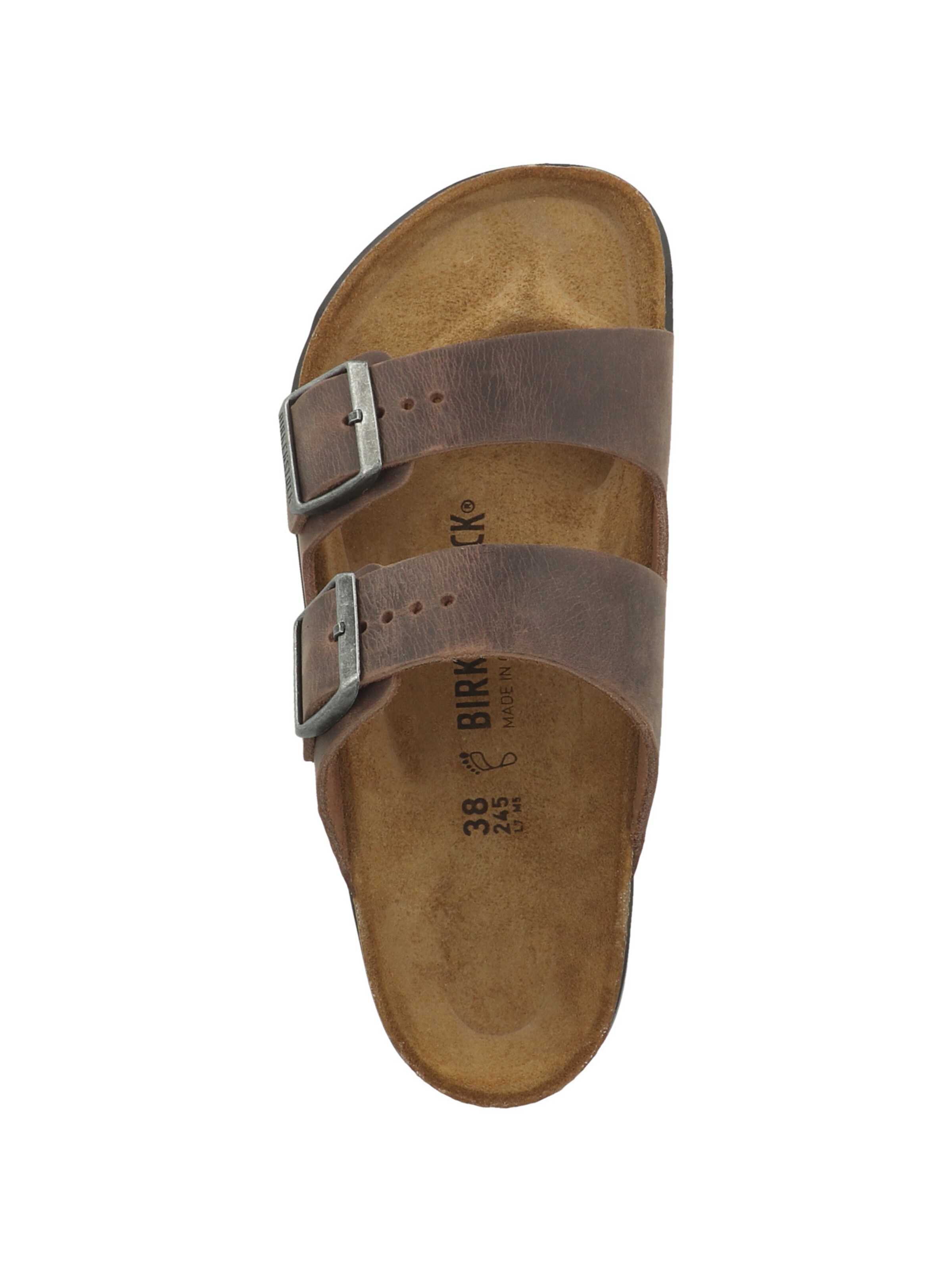 Zoccoletto ' Arizona' di BIRKENSTOCK in marrone: superiore