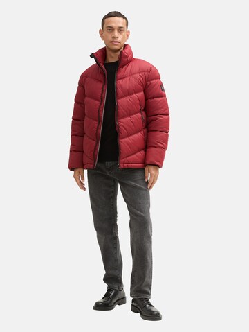 TOM TAILOR - Chaqueta de invierno en rojo