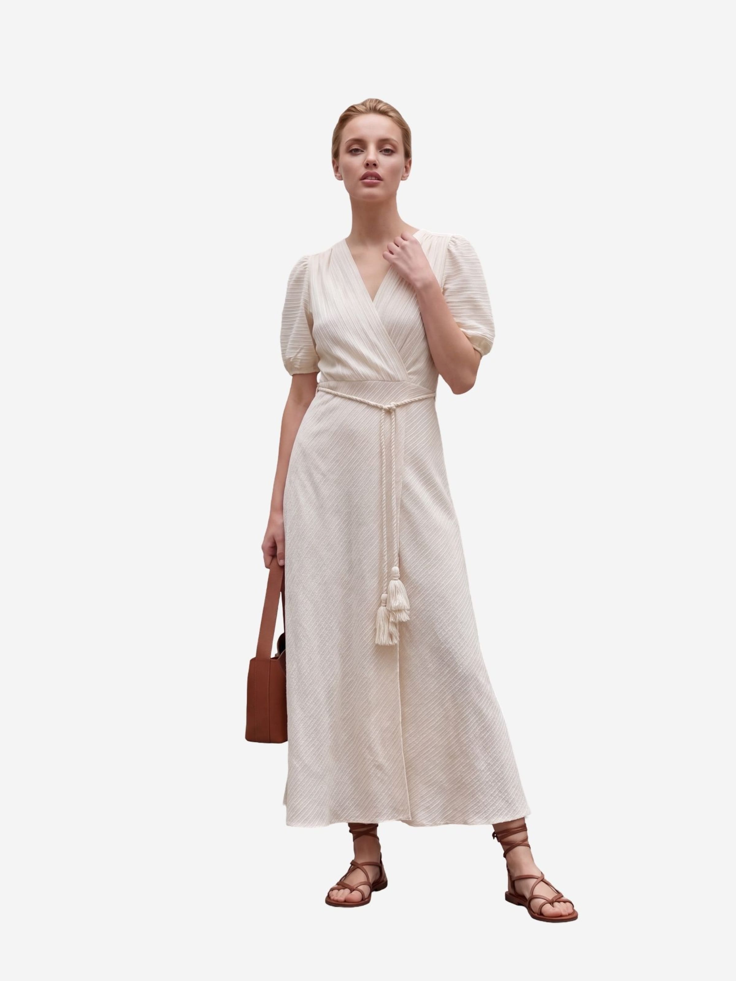 My fashion - Vestido em branco: frente