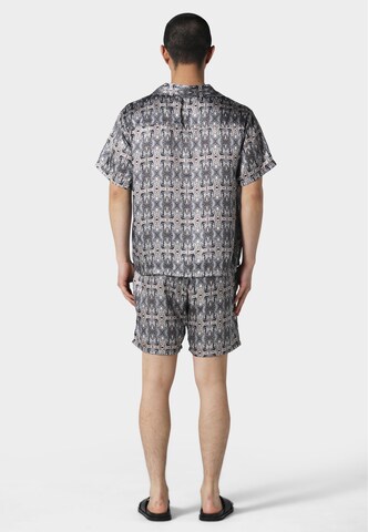 Fit confort Chemise 'COCKPIT CUBAN' Pas De Monaco en gris