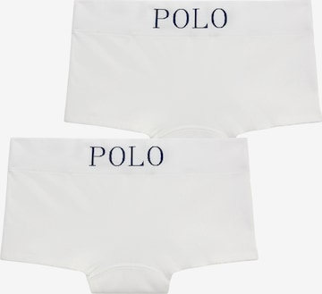 Shorty ' Ribbed Seamless ' Polo Ralph Lauren en blanc : devant