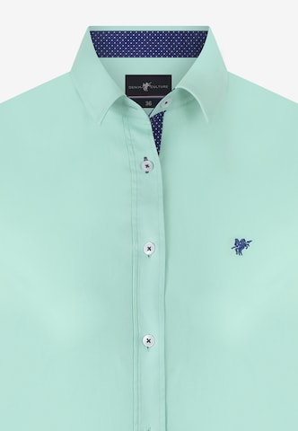 DENIM CULTURE Bluza | zelena barva
