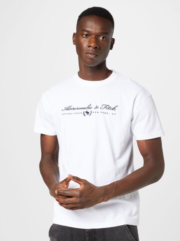 Abercrombie & Fitch Shirt in White: front