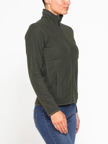 Carrera Jeans Sweatjacke 'High Neck'‌ in Grün
